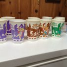 17 - The Muppets take Manhattan Plastic Cups Glasses - 1984