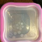 Snapware Pyrex Leakproof ,236ml. Oven Safe Glass Storage Containers Square 1 Cup