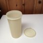 Vintage Tupperware Storage Container with Lid 70's Made in USA 8.5" tall