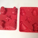 2 Jell-O Happy Holidays Jigglers Candy Chocolate Crafts Soap Play Doh Molds