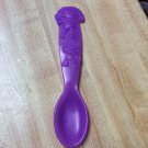 Dora The Explorer Purple Plastic Cereal Spoon Dora The Explorer Purple Plastic Cereal Spoon