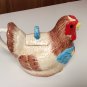 Vintage ?? Rooster Hen Poultry Farm Ceramic Tea Pot Tea Water Juice Pitcher