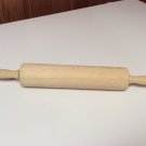 Light Wooden Dough Roller Pastry Rolling Pin 18" x 2.4" (Age Uncertain)