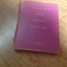 Vintage The Wonder Book of Bible Stories by David Kyles 1953 Crafts Scrapbooking