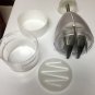 Chopper-Slicer Dicer Cutter-Hand Held-Food/Herbs/Garlic/Onions-White