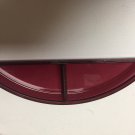 Tupperware #2207A-1 SNACK DIP HOLDER Burgundy Red REPLACEMENT PIECE