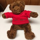 Brown Plush 11" Teddy Bear with Shirt "Little Wranger" Brown Plush 11" Teddy Bear with Shirt "Little Wranger"