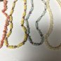 7 Square Cut & Whole Sea Shell Necklaces 16"/19"/60" Beach Hippie Surfer Hawaii
