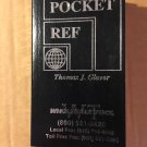 Pocket Ref by Thomas J. Glover (1996-97 Paperback)