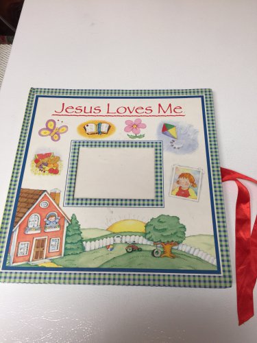 Vintage "Jesus Loves Me" Scrapbook Photo Album 1999