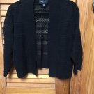RN Studio By Ronni Nicole Women Black Shrug 1X NWT