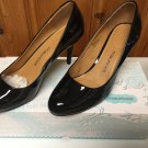 Ladies Maurices Black Patent High Heel Size 10 Shoes NIB
