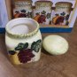 DOLOMITE 7 PC SPICE CANISTER SET  by RTH  - NEW I