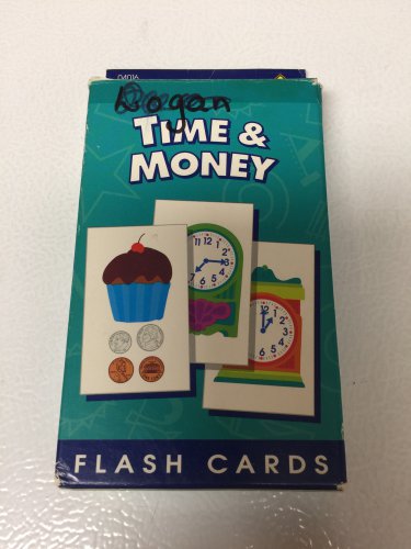Time and Money Flash Cards by School Zone