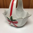 Mount Clemens Pottery Christmas Basket