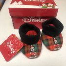 Disney Mickey Mouse Slippers Baby Size 1 NEW in Box Disney Mickey Mouse Slippers Baby Size 1 NEW in Box