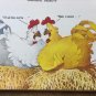 Vintage (Well Loved) Fixin' Chicken 101 Ways By Current, Detailed Beautiful Cartoon pictures