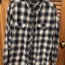 Vintage Field & Stream Mens X-Large Light-Weight Flannel Plaid Button Up Shirt