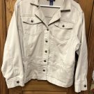 Vintage Ladies Duck Head Jeans Co. Beige Jacket Size 1X Vintage Ladies Duck Head Jeans Co. Beige Jacket Size 1X