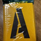 Hillman 839728 Yellow Heavy Duty Reusable Stencil Kit 6 in. NEW