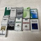 Collector Pack of 11  Empty Cigarette Packs (No Cigarettes)
