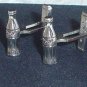 sold - Coke Cola Bottle Sterling Silver Cuff Links