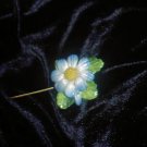 Spring & Easter Daisy Stick Pin Artisan handcrafted Porcelain