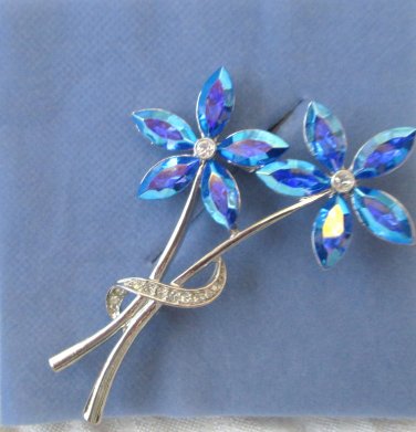 Spring Flower Bold Colors Pin - Avon 2003