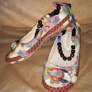 Women's Summer Strappy Ankle Socofy New - beaded ankle strap