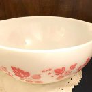 1950s- Pyrex -Pink & White Mixing bowl