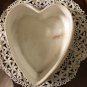 Heart Vanity Trinket Box - Antique Crown Devon