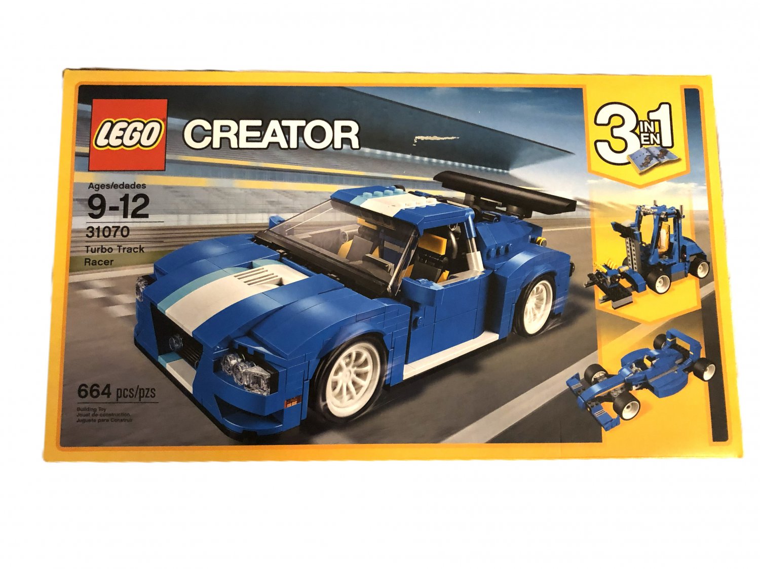 Lego 31070 Creator Turbo Track Racer New
