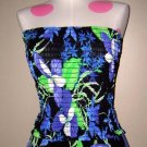 Hot CACHE Black Tropical Cruise Wear Top Pants Set 4 S