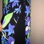Hot CACHE Black Tropical Cruise Wear Top Pants Set 4 S