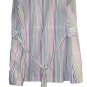 ANN TAYLOR LOFT PETITES Striped Green Blue Shirt 14 Petite