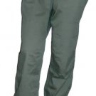 CALVIN KLEIN Olive Green Cotton Cropped Tie Pants 6 P
