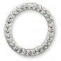 NEW FINAL TOUCH Crystal Circle Pendant & Necklace