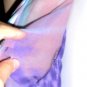 VIVIENNE TAM Blue Purple Zipper Outfit Top 2 Skirt 3 M