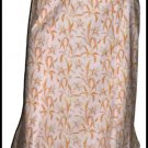 Gap Stretch Orange Peach Floral Skirt 8 M