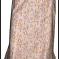 Gap Stretch Orange Peach Floral Skirt 8 M