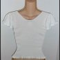 D&G DOLCE & GABBANA White Flutter  Shirt Blouse 44 6