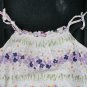 Baby Gap Toddler White Purple Pink Floral Sundress 3 3T