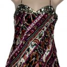 Diane von Furstenberg DVF Natalya Sequin Cami Top 6 S