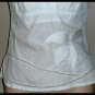 Tamara Catz White Embroidered Palm Tree Tank Top S 2 4
