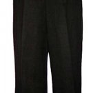 Chico's Design Brown Linen Blend Cropped Pants 1 8 M