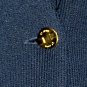 St. John Collection Santana Navy Gold Button Jacket 4 S