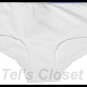 New NIB D & G Junior Girl's White Tank & Boxer Tshirt Panties S Ltd Edition S
