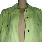 New Real Clothes Lime Green Stretch Cotton Jacket 14 XL