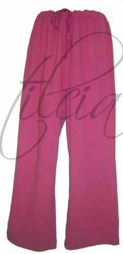 New NWT Tommy Bahama Coral Pinkish Red Coastal Drawstring Pants Slacks L