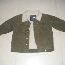 Old Navy Olive Green Sherpa Jacket sz 5